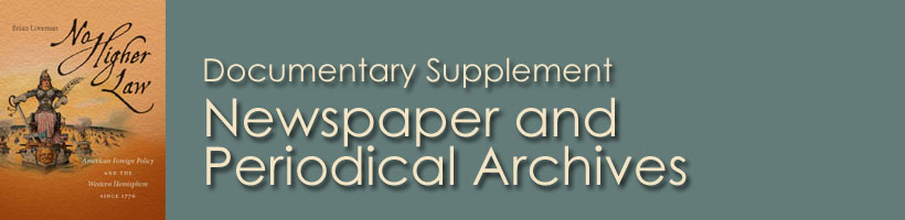 Documentary Supplement Newspaper and Periodical Archives